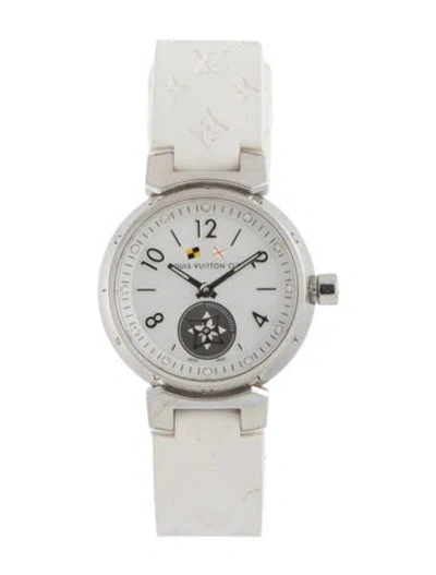 Pre-owned Louis Vuitton Tambour Watch In Multicolor