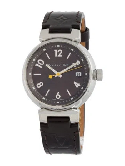 Pre-owned Louis Vuitton Tambour Watch In Multicolor