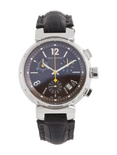 Pre-owned Louis Vuitton Tambour Watch In Multicolor