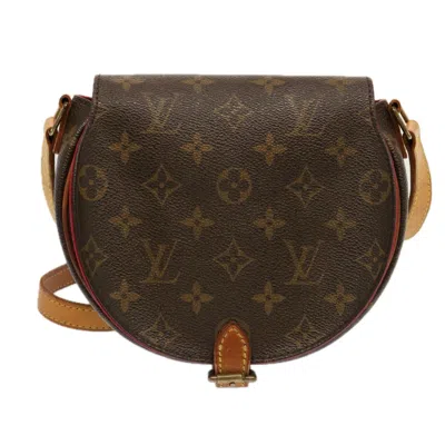 Pre-owned Louis Vuitton Tambourin Brown Canvas Shoulder Bag ()