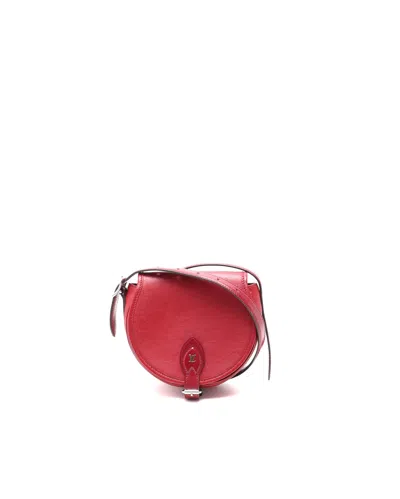 Pre-owned Louis Vuitton Tambourin Nm Bag In Red