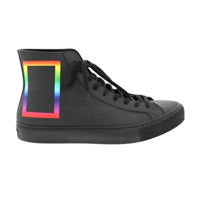 Pre-owned Louis Vuitton Tattoo Sneaker 'black Rainbow'