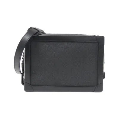 Pre-owned Louis Vuitton Taurillon Black Leather Shoulder Bag ()