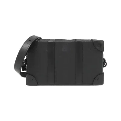 Pre-owned Louis Vuitton Taurillon Black Monogram Shoulder Bag ()