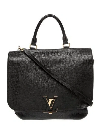 Pre-owned Louis Vuitton Taurillon Leather Volta In Black