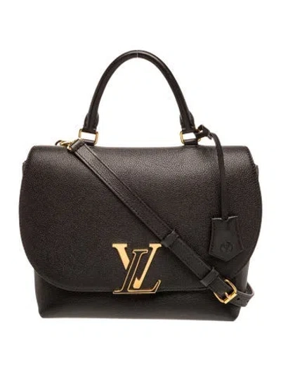 Pre-owned Louis Vuitton Taurillon Leather Volta In Black