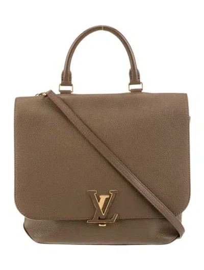Pre-owned Louis Vuitton Taurillon Leather Volta In Brown