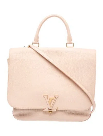 Pre-owned Louis Vuitton Taurillon Leather Volta In Neutrals/pink