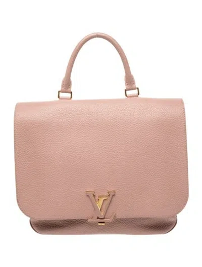 Pre-owned Louis Vuitton Taurillon Leather Volta In Pink