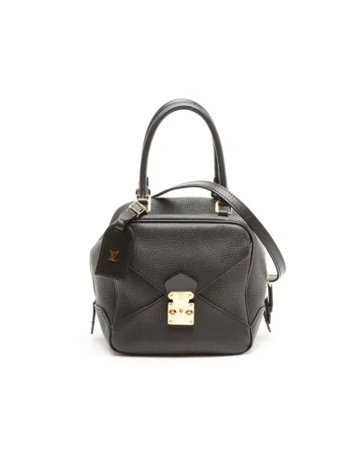 Pre-owned Louis Vuitton Taurillon Neo Square Bag In Black