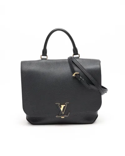 Pre-owned Louis Vuitton Taurillon Volta Bag In Black
