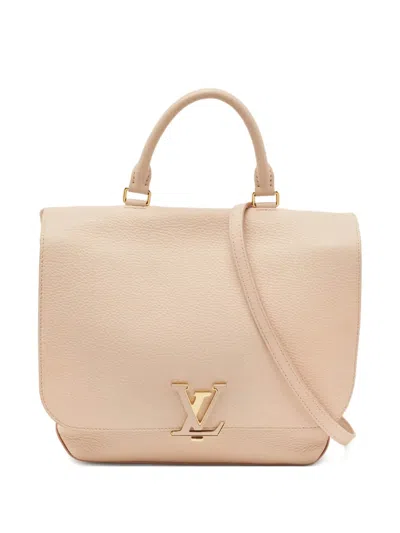 Pre-owned Louis Vuitton Taurillon Volta Leather Tote Bag In Neutral