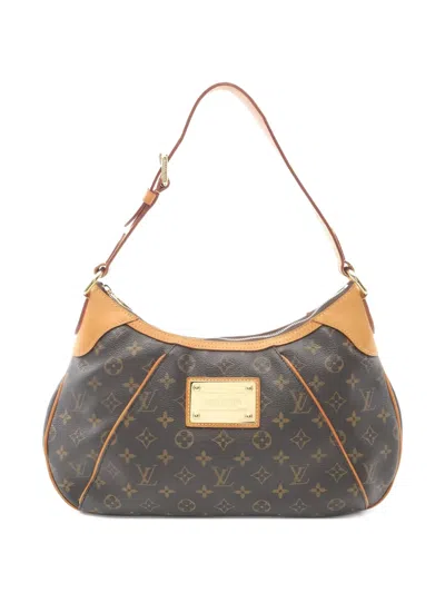 Pre-owned Louis Vuitton Thames Gm Shoulder Bag In Brown
