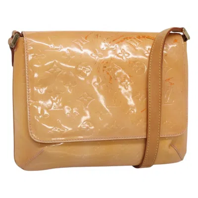Pre-owned Louis Vuitton Thompson Pink Patent Leather Shoulder Bag ()