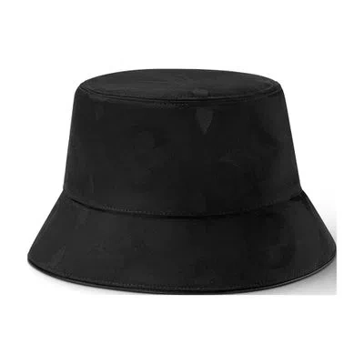 Louis Vuitton Tigergram Reversible Bucket Hat In Black