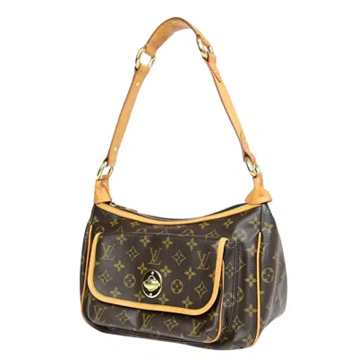Pre-owned Louis Vuitton Tikal Brown Canvas Shoulder Bag ()