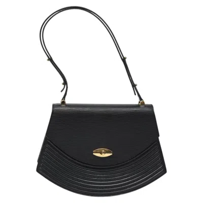 Pre-owned Louis Vuitton Tilsitt Black Leather Shoulder Bag ()