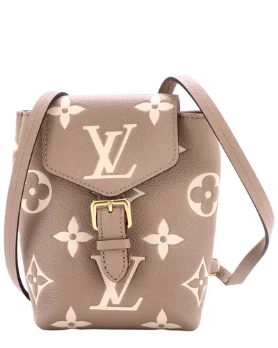 Pre-owned Louis Vuitton Tiny Backpack Bicolor Monogram Empreinte Giant (authentic Pre-  Loved)