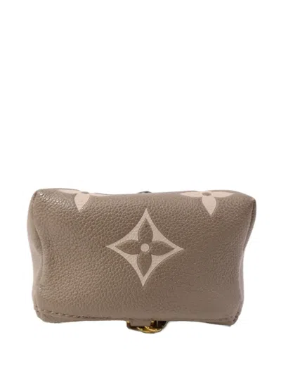 Pre-owned Louis Vuitton Tiny Monogram Empreinte Backpack In Neutral