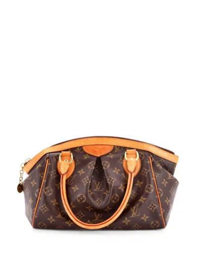 Pre-owned Louis Vuitton Tivoli Handbag Monogram Canvas Pm Satchel In Brown