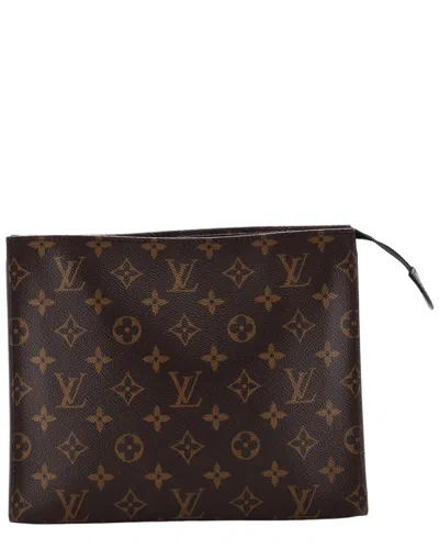 Pre-owned Louis Vuitton Toiletry Pouch Monogram 26 (authentic Pre-loved)