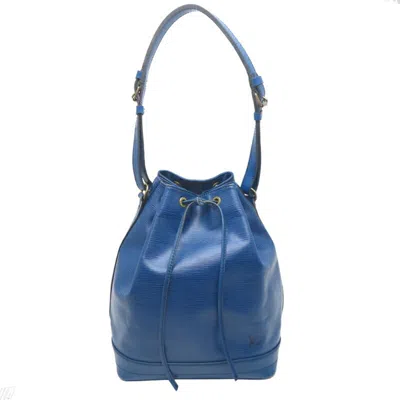 Pre-owned Louis Vuitton Toledo Blue Epi Leather Shoulder Bag ()