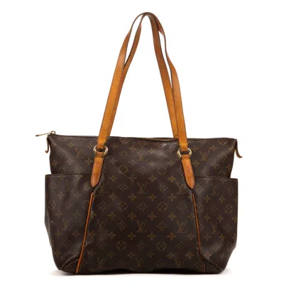 Pre-owned Louis Vuitton Totally Pm In Brown