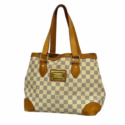 Pre-owned Louis Vuitton Tote Bag () In White