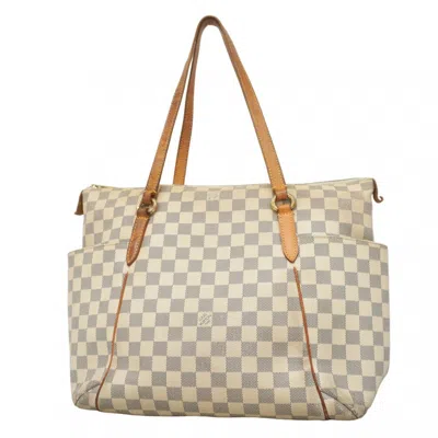 Pre-owned Louis Vuitton Tote Bag () In White