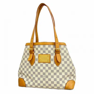 Pre-owned Louis Vuitton Tote Bag () In White