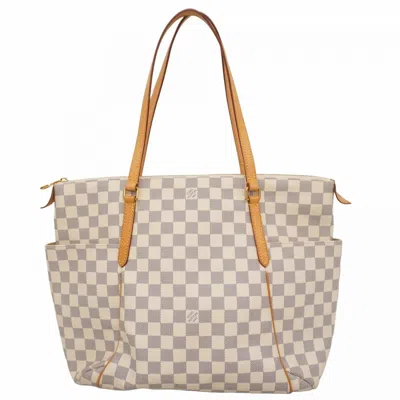 Pre-owned Louis Vuitton Tote Bag () In White