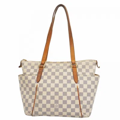 Pre-owned Louis Vuitton Tote Bag () In White