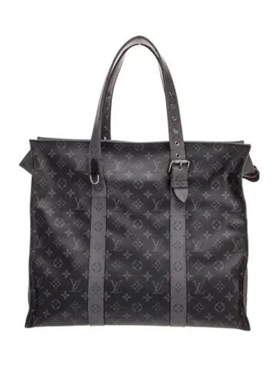 Pre-owned Louis Vuitton Tote In Black