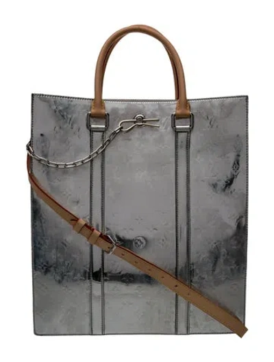 Pre-owned Louis Vuitton Tote In Gray