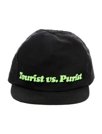 Pre-owned Louis Vuitton Tourist Vs. Purist Cap In Black