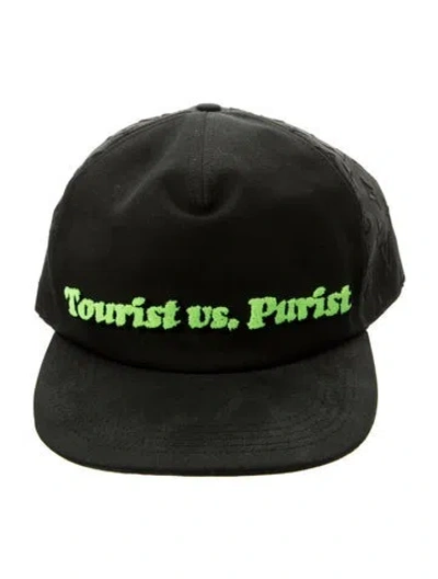 Pre-owned Louis Vuitton 'tourist Vs. Purist' Trucker Hat In Black