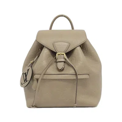 Pre-owned Louis Vuitton Tourterelle Monogram Empreinte Backpack ()