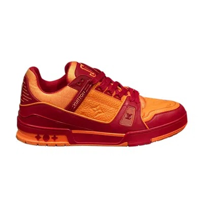 Pre-owned Louis Vuitton Trainer 'bordeaux Red'