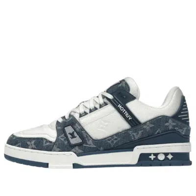 Louis Vuitton Trainer Low 'monogram Denim' In Multi