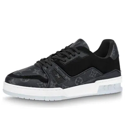 Pre-owned Louis Vuitton Trainer Sneaker 'dark Grey Monogram'