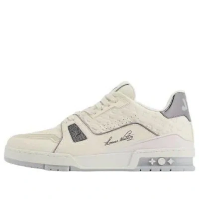 Louis Vuitton Trainer Sneaker 'grey' In Gray