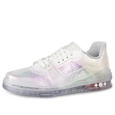 Pre-owned Louis Vuitton Trainer Sneakers 'pearly Transparent White'
