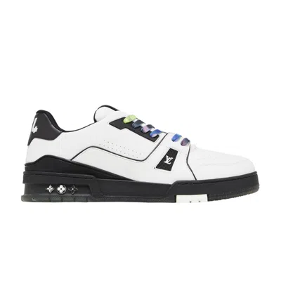 Pre-owned Louis Vuitton Trainer 'white Black'