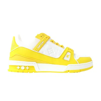 Pre-owned Louis Vuitton Trainer 'yellow'