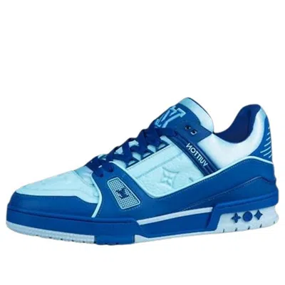 Pre-owned Louis Vuitton Trainers 'blue'
