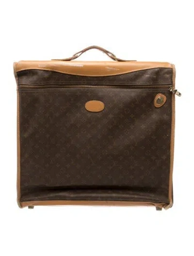 Pre-owned Louis Vuitton Travel Trunk Bag In Brown