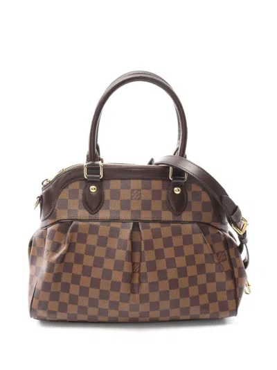 Pre-owned Louis Vuitton Trevi Pm Shoulder Bag In Brown
