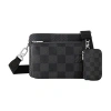 Louis Vuitton Trio Messenger In Black