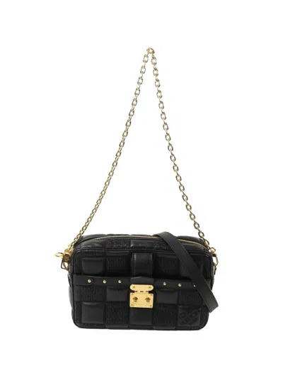 Pre-owned Louis Vuitton Troca Pm Crossbody Bag In Black
