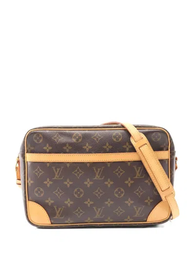 Pre-owned Louis Vuitton Trocadero 30 Monogram Shoulder Bag In Brown
